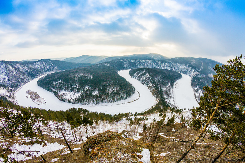 Прокат снегоходов | маршрут "Сибирские красоты"
